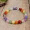 Chakra bracelet 8 beads mixed