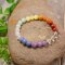 Chakra bracelet 7 beads assorted