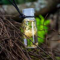 Fairy vials with 24 carat fine gold