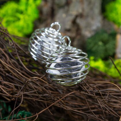 Fairy spirals pendant sea stone