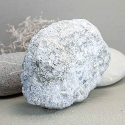 Coelestine natural stone druse no. 002
