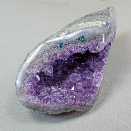Amethyst natural stone geode No. 003