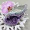 Amethyst natural stone geode No. 003
