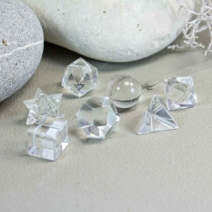 Andara Crystal Energy geometric shapes set 