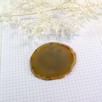 Chakra set Agate Slices "Power"