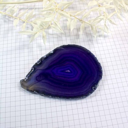 Chakra set Agate Slices "Power"