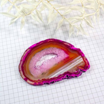 Chakra Set Agate Slices "Crystal Energy"