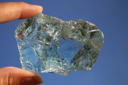 Andara Crystal glass turquoise 152 gr