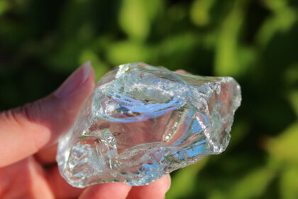 Andara Crystal glass turquoise 152 gr