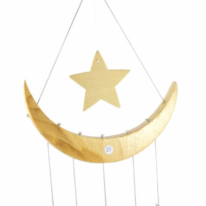 Agate - wind chime blue "starry sky" No. 25