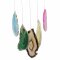 Agate - wind chime No. 28 colorful "starry sky