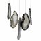 Agate - Wind Chime No. 35 black "Starry Sky"
