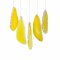 Agate - Wind Chime No. 37 yellow "Starry Sky"