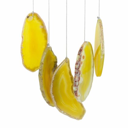 Achat - Windspiel Nr. 38 yellow "Sternenhimmel"