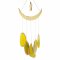 Agate - Wind Chime No. 38 yellow "Starry Sky"