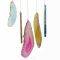 Agate - Wind chime colorful "Starry sky" No. 44