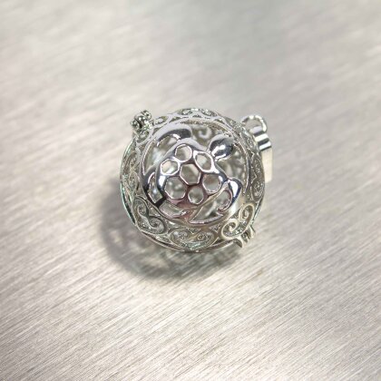 Andara turtle pendant for crystals