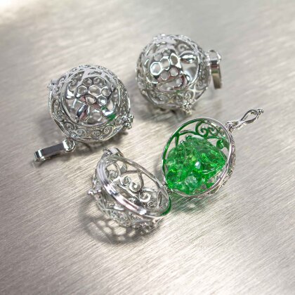 Andara turtle pendant for crystals
