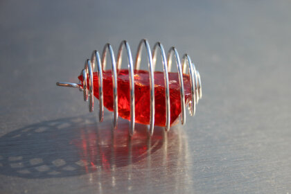 Andara Crystal Pendant "Heart of the Dragon"