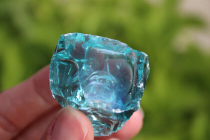 Andara Crystal glass turquoise 55,60 gr 