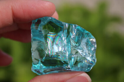 Andara Crystal glass turquoise 55,60 gr 