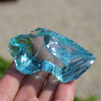 Andara Crystal glass turquoise 42,90 gr 