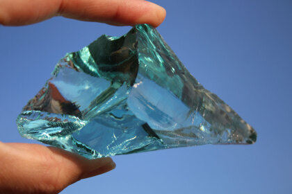 Andara Crystal glass turquoise 194,90 gr 