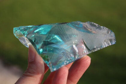 Andara Crystal glass turquoise 194,90 gr 