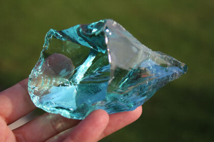 Andara Crystal glass turquoise 194,90 gr 