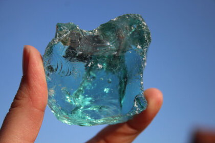 Andara Crystal glass turquoise 174,90 gr 