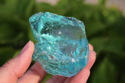 Andara Crystal glass turquoise 174,90 gr 
