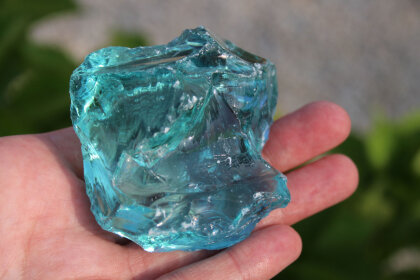 Andara Crystal glass turquoise 174,90 gr 