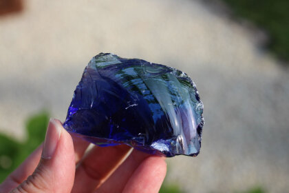 Andara Crystal glass turquoise 47,40 gr 