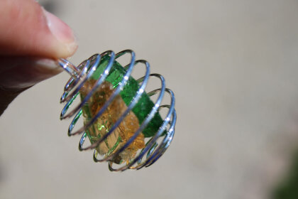 Andara Crystal Pendant "Soul light of love"