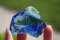 Andara Crystal glass turquoise 29,86 gr 