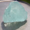 Sea Foam Healing Andara Crystal glass turquoise with bubbles 146 g 