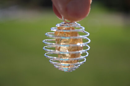 Andara Crystal Pendant "Little Wings of the Angels"