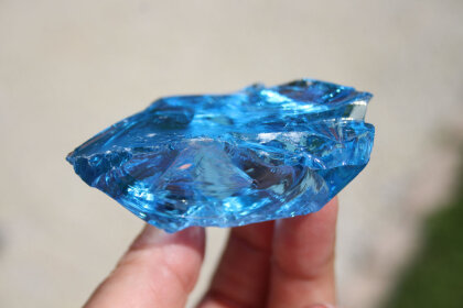 Andara Crystal glass Arctic blue 79,60g