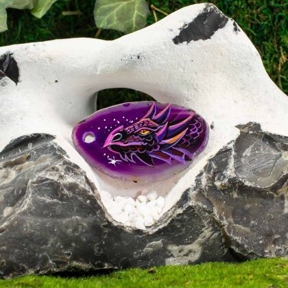 Agate pendant "Power of the Dragon"