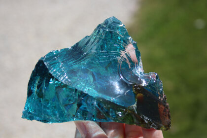 Andara Kristall Turquoise with a little Honey 302 gr