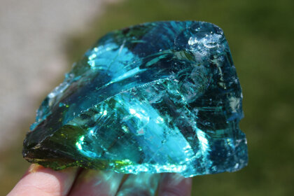 Andara Kristall Turquoise with a little Honey 302 gr