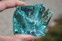 Andara Crystal glass turquoise 274 gr 