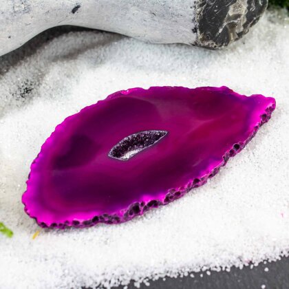 Agate slice pink "Energy"