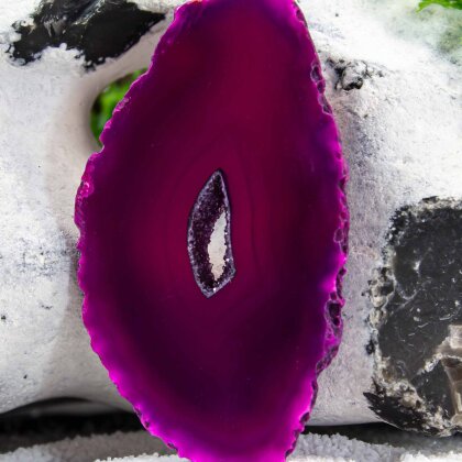 Agate slice pink "Energy"