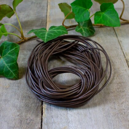 Andara leather strap brown 100 cm