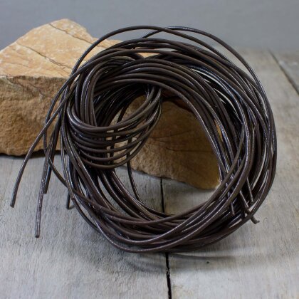 Andara leather strap brown 100 cm