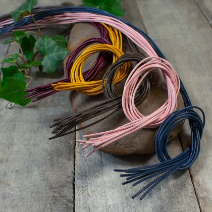 Andara leather strap brown 100 cm